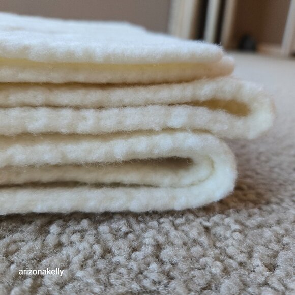 NWT Vince Cable Knit Merino Blend Ivory Thick Scarf - Picture 13 of 14